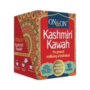 On & On Kashmiri Kahwa Herbal Infusion Blend 10 Sachets
