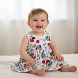 Girl Baby casual printed Frock