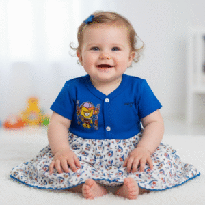 Girl Baby casual printed Frock