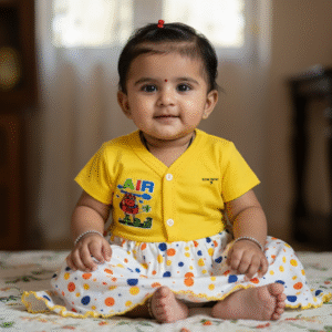 Girl Baby casual printed Frock