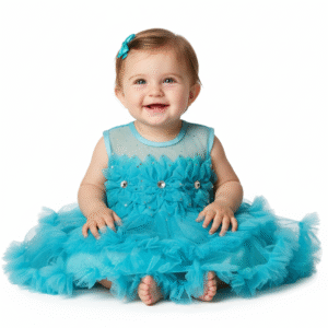 Trendy cute baby frock