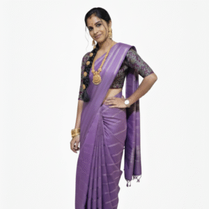 Aari work saree
