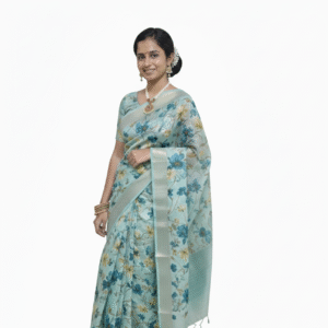 party wear chiffon saree